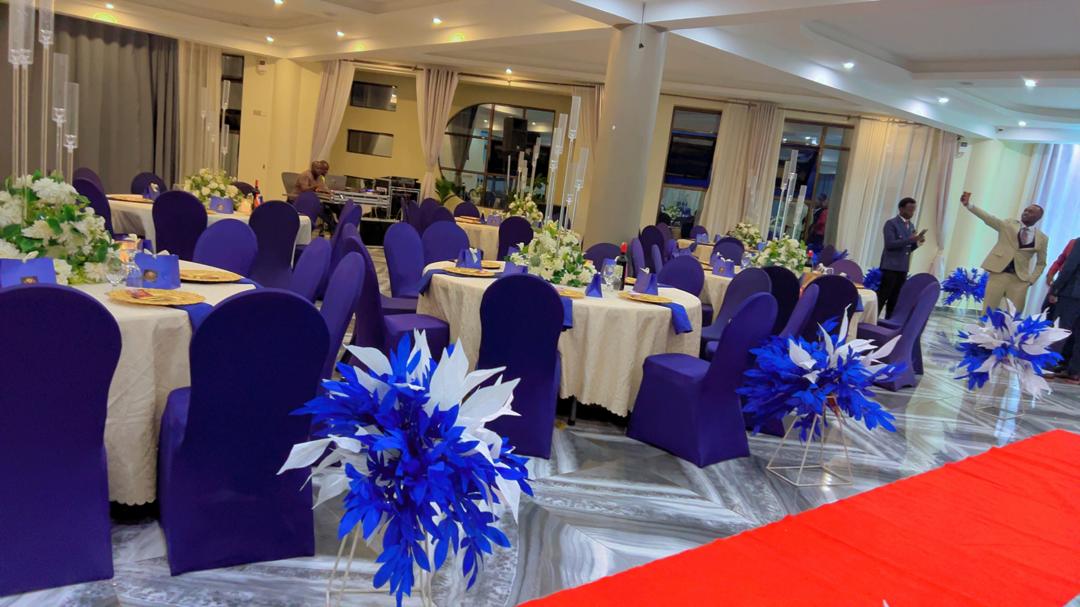 Luxury wedding and introduction decor in Western Uganda