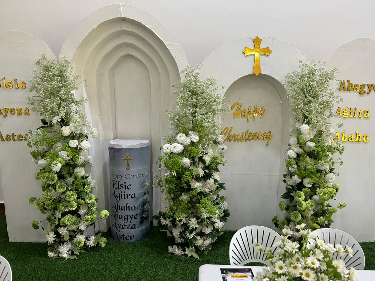 Elegant reception styling by Dream Events Uganda