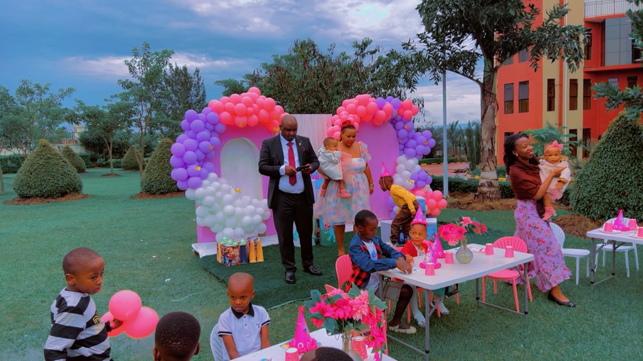 Celebration setup prepared by Dream Events Uganda