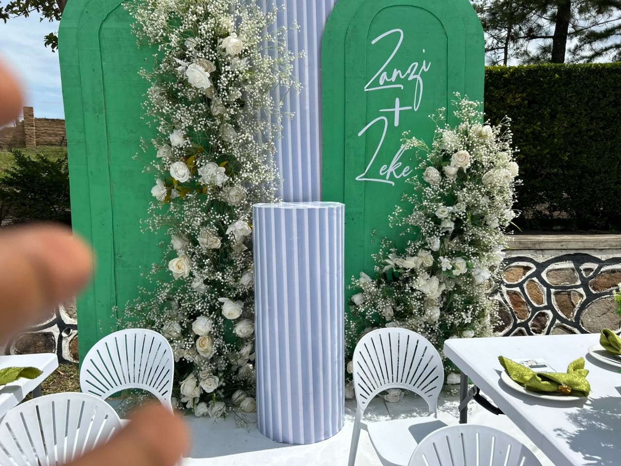 Celebration setup prepared by Dream Events Uganda