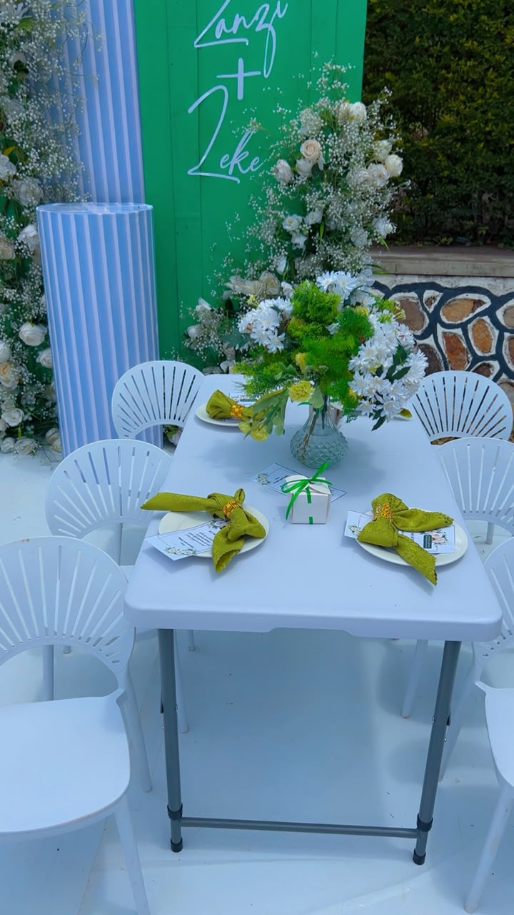 Celebration setup prepared by Dream Events Uganda