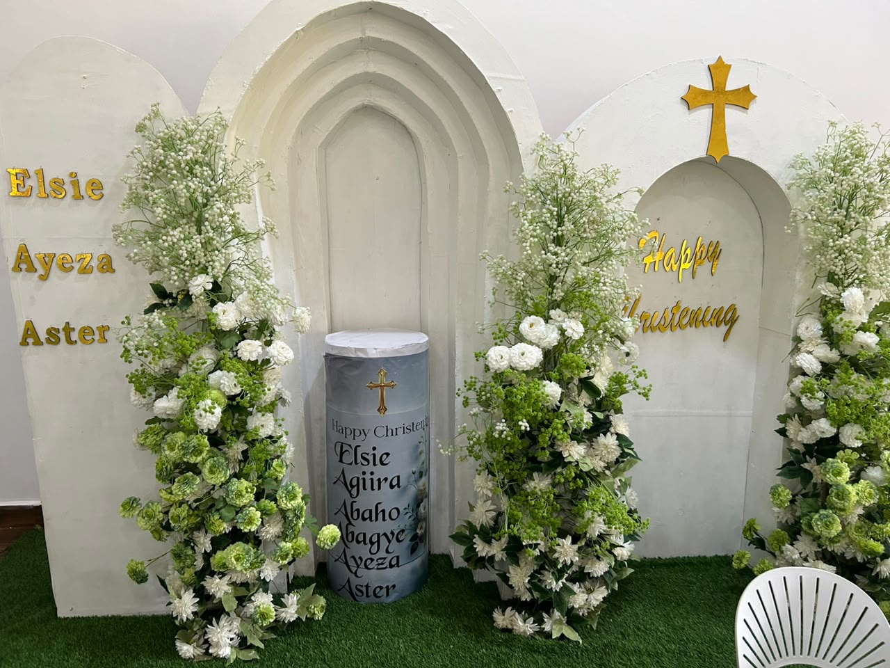 Elegant reception styling by Dream Events Uganda